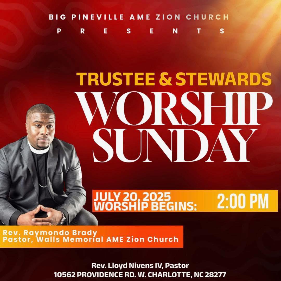 Trustee & Stewards Sunday 2025